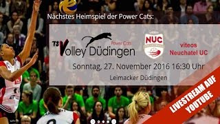 NLA Volleyball TS Volley Düdingen  Viteos Neuchâtel UC [upl. by Andonis]