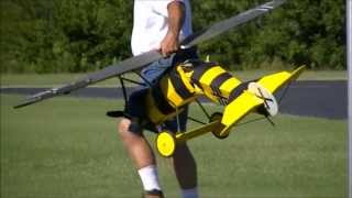 RC Fokker D8 Maiden and Crash [upl. by Irap]