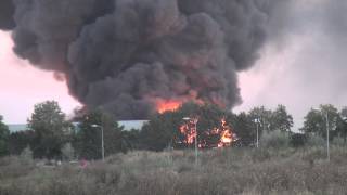 Brand Promens Zevenaar vanuit Groot Holthuizen [upl. by Okubo402]