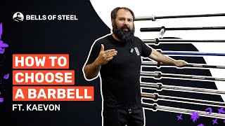 How to choose the right Barbell for your home gym with Bells of Steel [upl. by Ytitsahc614]