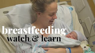 How to get your baby to latch quickly amp easily  How to breastfeed your newborn [upl. by Nnylrac]