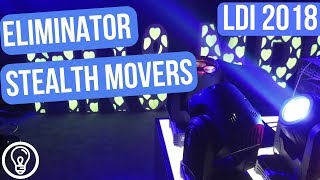 Eliminator Lighting Stealth Wash Stealth Beam  Stealth Craze  Live from LDI 2018 [upl. by Edy443]