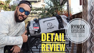 BEST TAIL BAG  RYNOX EXPEDITION STORMPROOF TRAILBAG  REVIEW  HIMALAYAN  TAILBAG  INSTALLATION [upl. by Ultima]