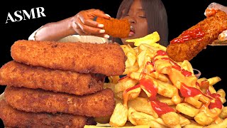 ASMR FISH amp CHIPSFRIES MUKBANG CHALLENGE Talking Soft crunchy Eating Sounds Vikky ASMR [upl. by Dafodil295]