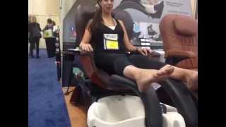 Continuum FootSpas Pedicure Chairs Maestro by GiftedTouchcom [upl. by Granthem]