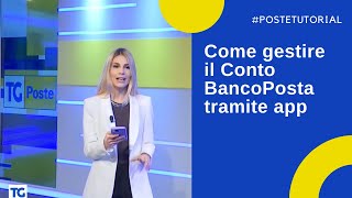 Come gestire il proprio Conto BancoPosta tramite app [upl. by Opportuna]