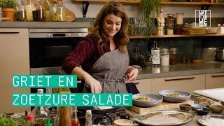 24Kitchen  Wat Eten We Vandaag Afl 22 Miljuschka’s gebakken rijst met griet en zoetzure salade [upl. by Eatnom]