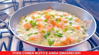 PODE COMER A VONTADE JANTAR QUE EMAGRECE RÁPIDO FÁCIL E DELICIOSO  SEM FARINHA  LOW CARB [upl. by Aedrahs71]