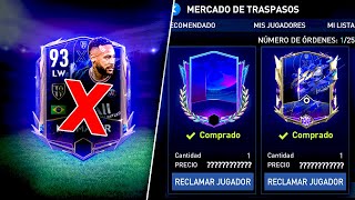 😨 CHAU NEYMAR TOTY  PACK OPENING Y COMPRAMOS NUEVOS JUGADORES EN FIFA 22 MOBILE [upl. by Adnek]