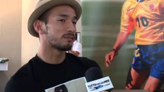 Hidetoshi Nakata quotSe il Perugia sale in A vado a festeggiarequot [upl. by Cassell]