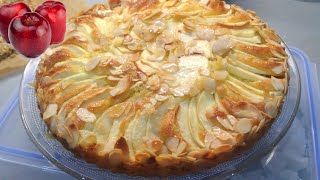 EN Tarte aux pommes Suisse sans pâte sablé ou brisé [upl. by Durgy151]