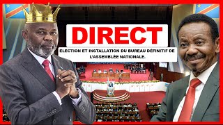 DIRECT  ELECTION ET INSTALLATION DU BUREAU DEFINITIF DE LASSEMBLEE NATIONAL [upl. by Calen]