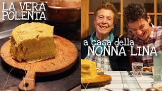 POLENTA DELLA NONNA LINA  Speciale 10000 iscritti  la ricetta TRADIZIONALE  ricetta ORIGINALE [upl. by Ydnat]