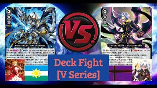 V Series Prominence Core VS Reijy Deck Fight [upl. by Kenway]