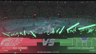 Hartford Whalers VS Detroit Red Wings  Playoffs Game 1 Period 1 [upl. by Selle709]