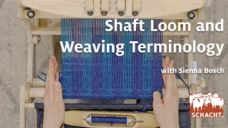 Shaft Loom and Weaving Terminology [upl. by Barry]