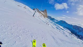 Seiser Alm  Dolomiti Superski  Ski 2024  snowpark [upl. by Felisha478]