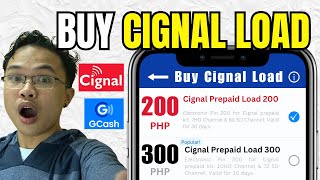 Paano BUMILI ng CIGNAL using GCASH 2024 [upl. by Eelatan]