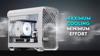 A Perfect ITX PC Build For Beginners  Fractal Design Torrent Nano Mini ITX Gaming PC Build [upl. by Homer]