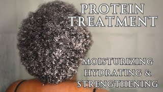 How to do a protein treatment that will grow your hair fast and quickly [upl. by Eivad]