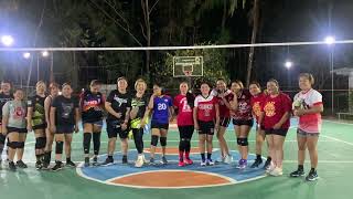 March 15 2024 Mountain View Volleyball League Happy teachers vs Red stallion Game 2  Set 3 [upl. by Gnivre453]