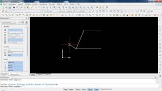 DraftSight absolute und relative Koordinateneingabe [upl. by Theresina]