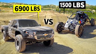 Kibbetech Silverado Prerunner vs Block Edition Sierra Echo  THIS vs THAT OffRoad [upl. by Ariahay]