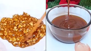 Homemade Butterscotch Praline Recipe ll How to make Caramel Sauce [upl. by Inej]