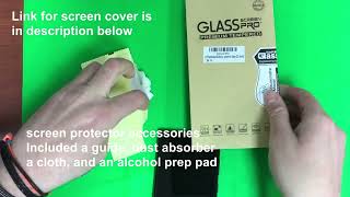 Samsung Galaxy S22 Ultra Glass Screen Pro  Premium Tempered cover install [upl. by Htepsle940]