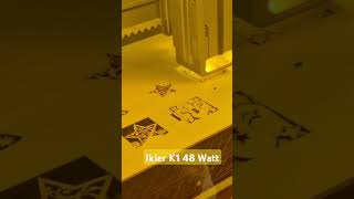 Mein Spielzeug IKIER K1 48Watt ikier atomstack diodenlaser k148watt [upl. by Ayeki]