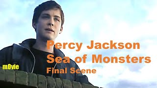 Movies Channel  Percy Jackson  Sea Of Monsters  Final Scene [upl. by Noonberg]