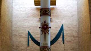 Light of Christ Easter Vigil Paschal Candle Opening Procession Chant [upl. by Wystand]