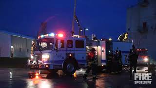 Nighttime Fire Training Aided by Command Light [upl. by Aronid]