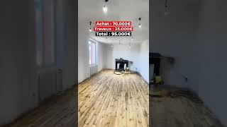 25000 EUROS DE TRAVAUX POUR CET APPARTEMENT  appartement travaux renovation artisan patrimoine [upl. by Anaila]