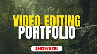 Beginners Video Editing Portfolio 2024  Showreel  Graphic designer  Beginner [upl. by Eemak]