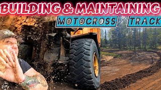 What it Takes to Build and Maintain a Motocross Track Tips and Tricks [upl. by Namzed720]