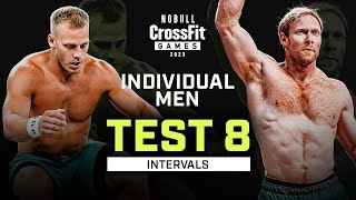 Intervals — Men’s Test 8 — 2023 NOBULL CrossFit Games [upl. by Aida]