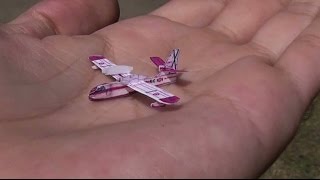 Micro Canadair CL 215 Paper Airplane [upl. by Onitram]