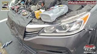 TUNEUP  OIL CHANGE  2016 HONDA ACCORD 24  SPARK PLUGS NGK IRIDIUM  HowtoDiy [upl. by Cleaves]