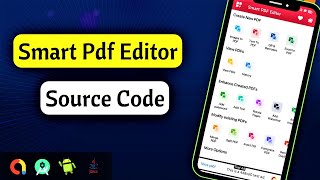 Smart PDF Editor Source code Android studio [upl. by Ycats]