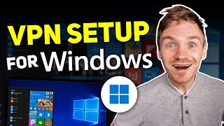 How to Set Up a VPN on Windows 10 [upl. by Zildjian]