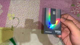 Unionbank U Visa Platinum Credit Card Unboxing and Delivery Experience 2024 [upl. by Derk668]