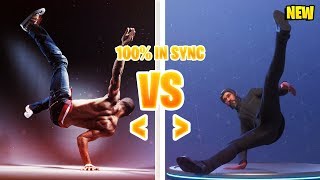 NEW FORTNITE SEASON 3 DANCES IN REAL LIFE  Fortnite Battle Royale Epic Funny Moments 21 [upl. by Nylimaj]