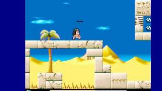 MKid quotactionquot  Egypt stage  MSX2  Abyss  1995 unreleased [upl. by Alenas870]