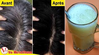 Éliminer Les Cheveux Blancs De Lintérieur Avec Cette Boisson Naturelle  Remède Pour Cheveux Blancs [upl. by Joana]