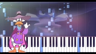 City Center Darkwing Duck  NES Synthesia [upl. by Mahda838]