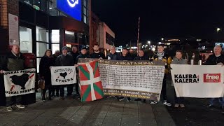 Christmas greetings and solidarity from Ireland to Basque political prisoners still incarcerated [upl. by Ahsel622]