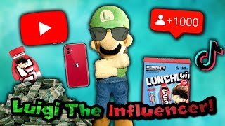 AmazingJuniorBros Luigi The Influencer [upl. by Dunning]