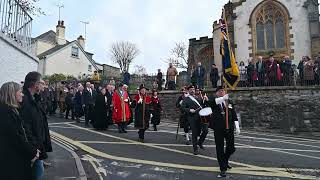 Remembrance Sunday 2024 Lyme Regis [upl. by Llirrehs]