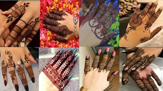 beautiful finger mehndi designs stylish finger mehndi designsfinger mehendi design 2022 [upl. by Adina]